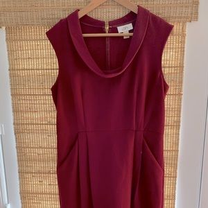 Ann Taylor LOFT Mulberry sleeveless dress, size 10